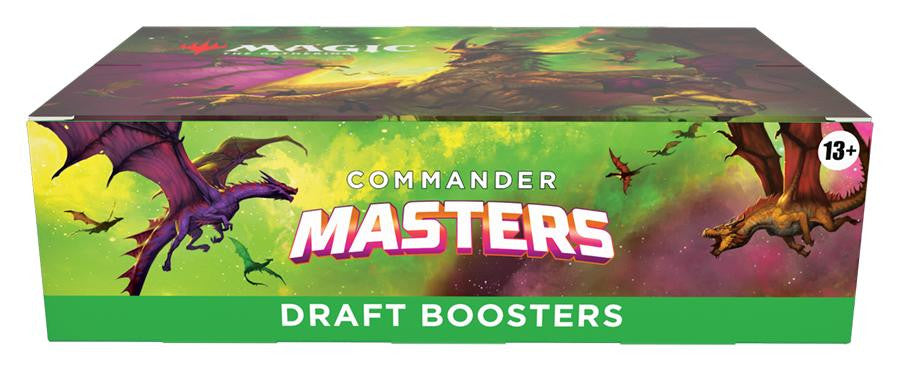 Wizards of the Coast MTG CCG: Commander Masters - Draft Booster Box